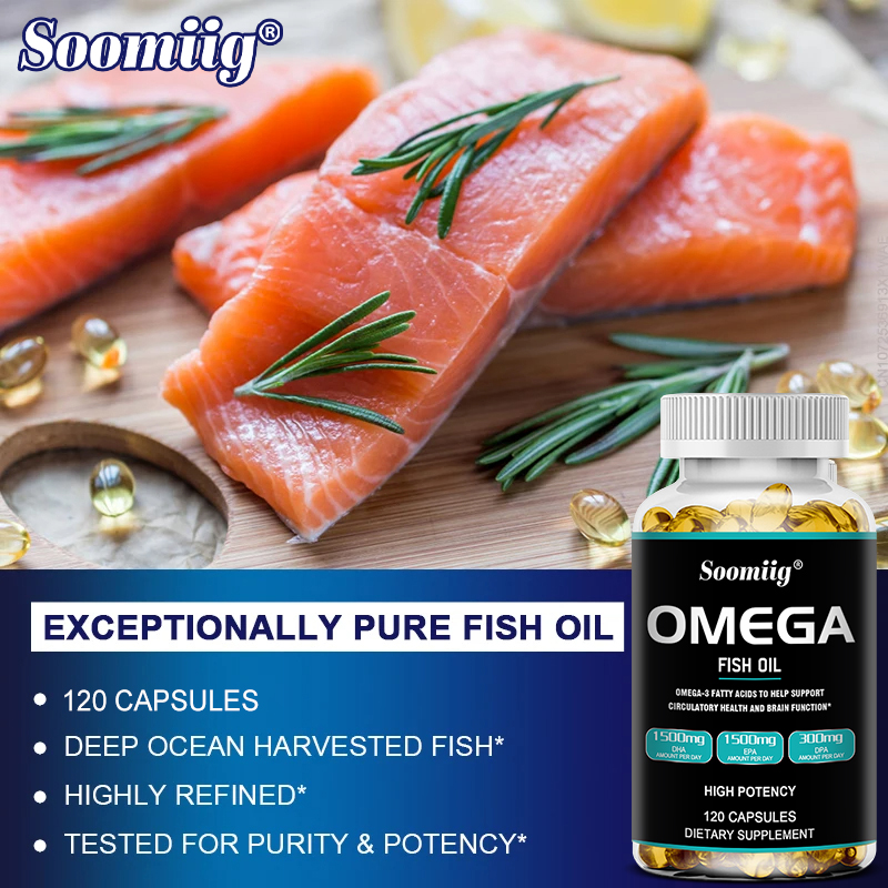 Omega 3 Fish Oil - Omega 3 Fish Oil Capsules 3300mg