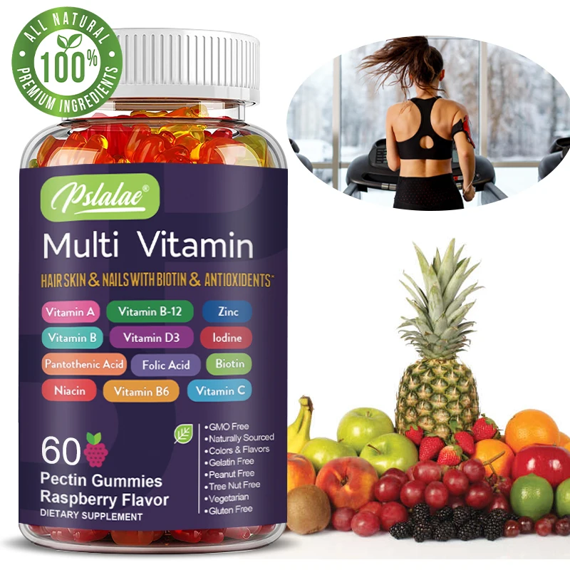 Zinc Supplement 50Mg - Multivitamin Gummies - with Vitamins and