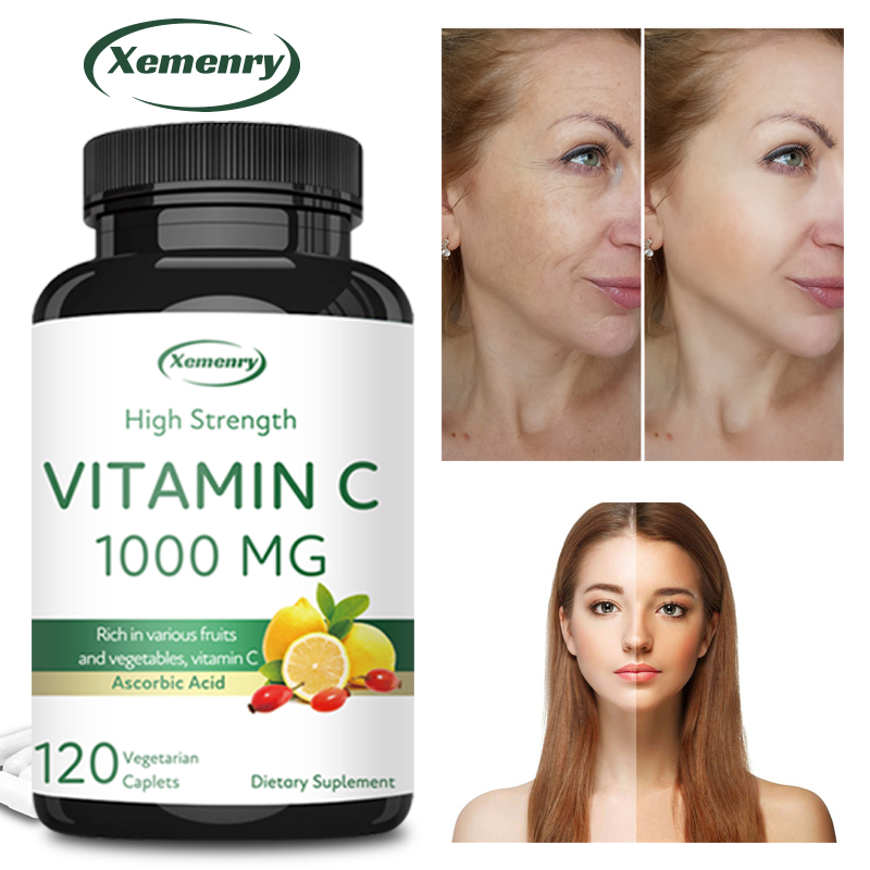 Zinc Supplement 50Mg - Vitamin C Capsules - Boost Immunity,