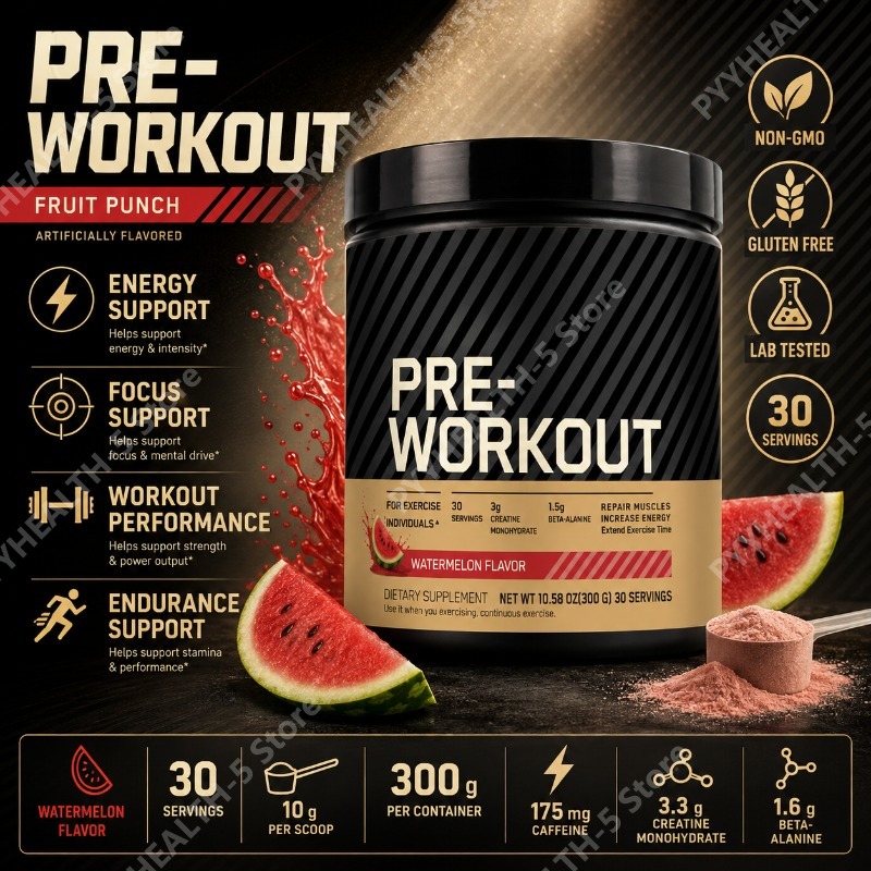 Creatine Monohydrate Powder - Pre Workout Powder with Creatine Beta