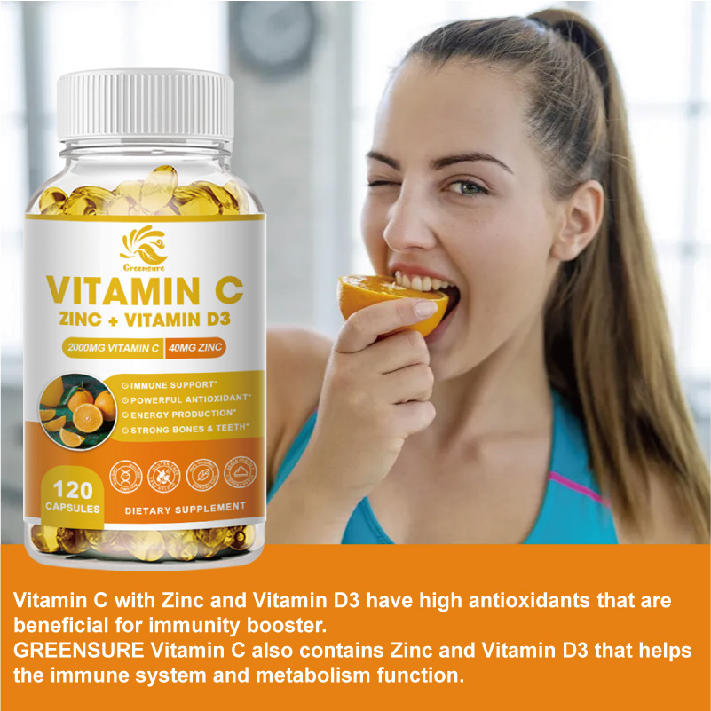 Greensure Supplements Zinc 40m - Zinc Supplement 50Mg review and price