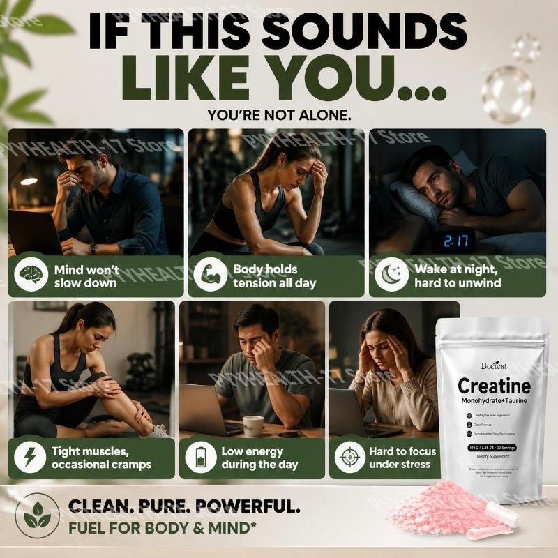 Docteat Creatine Monohydrate+T - Creatine Monohydrate Powder review and price