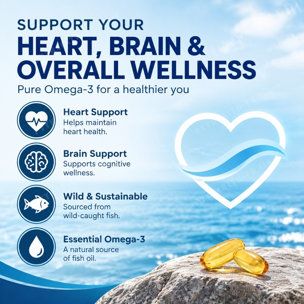 High Potency Omega-3 Fish Oil  - Omega 3 Fish Oil review and price
