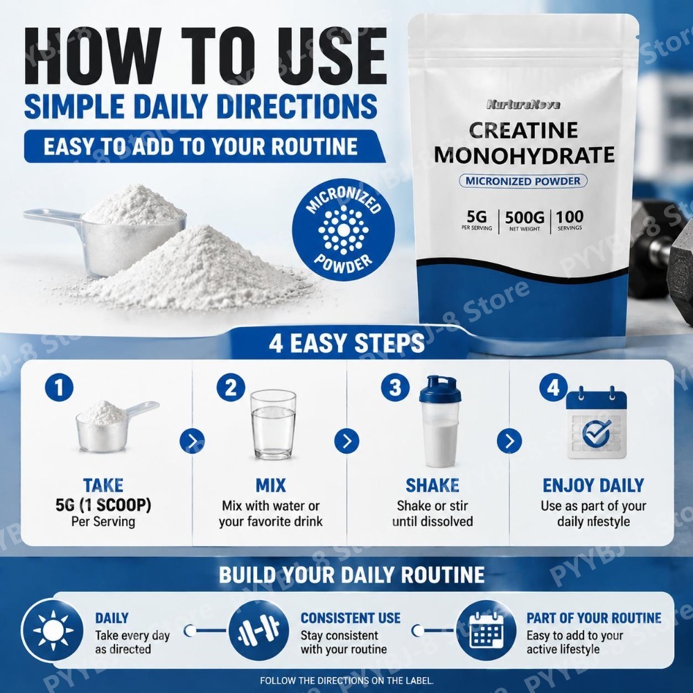 NutureNova Creatine Monohydrat - Creatine Monohydrate Powder review and price
